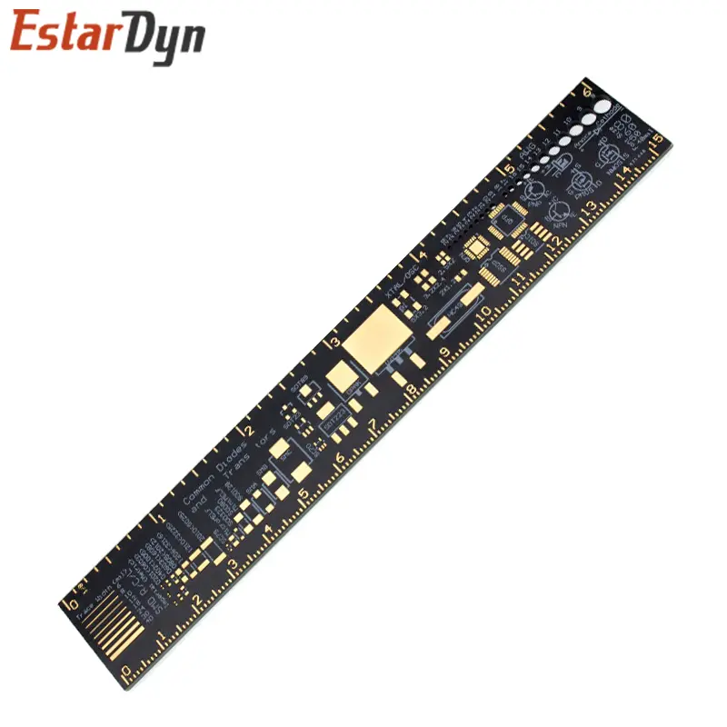 PCB Ruler 15cm For Electronic Engineers For Geeks Makers Fans PCB Reference Ruler PCB Packaging Units v2 - 6 image 3