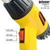 750W Electric Hot Air Gun Heat Gun Temperature Adjustable Welding Gun Auto Plastic Pipe melting Welding Repair Tool 600C 4