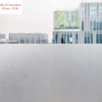 

Static cling Frosted glass film Bedroom deco window film bathroom opaque window Grilles glue free shower door film 45x100cm