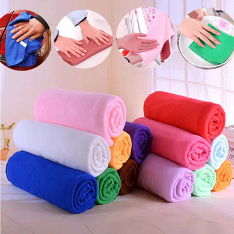 Oil-free Cleaning cloth Dishcloth Multi-functional Fiber Scouring Pad xi jin Soft Hand Towel Wholesale