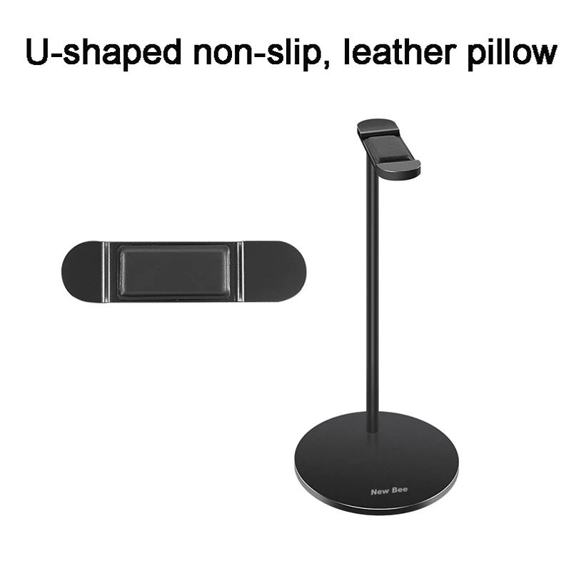 New Bee Universal Headphones Stand Holder Gaming Headset Stand Earphone Display Rack Hanger Bracket for Over Ear Headsets