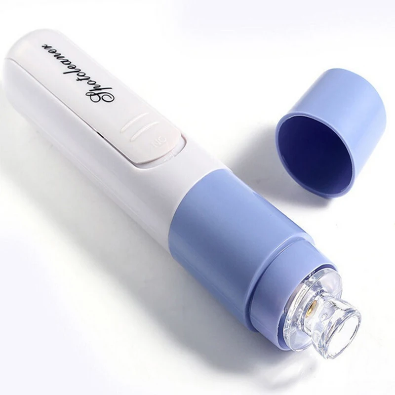 blue Пылесос для удаления черных точек с лица носа acnes, Электрический Очиститель в черную точку, петли для пор от черных точек, инструмент для красоты - Цвет: blue