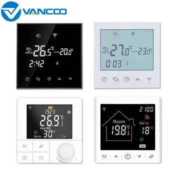 

Vancoo Smart Water Heating Thermostat 220V WIFI Temperature Controller and Hub Controller Central Control Unit Floor Heating