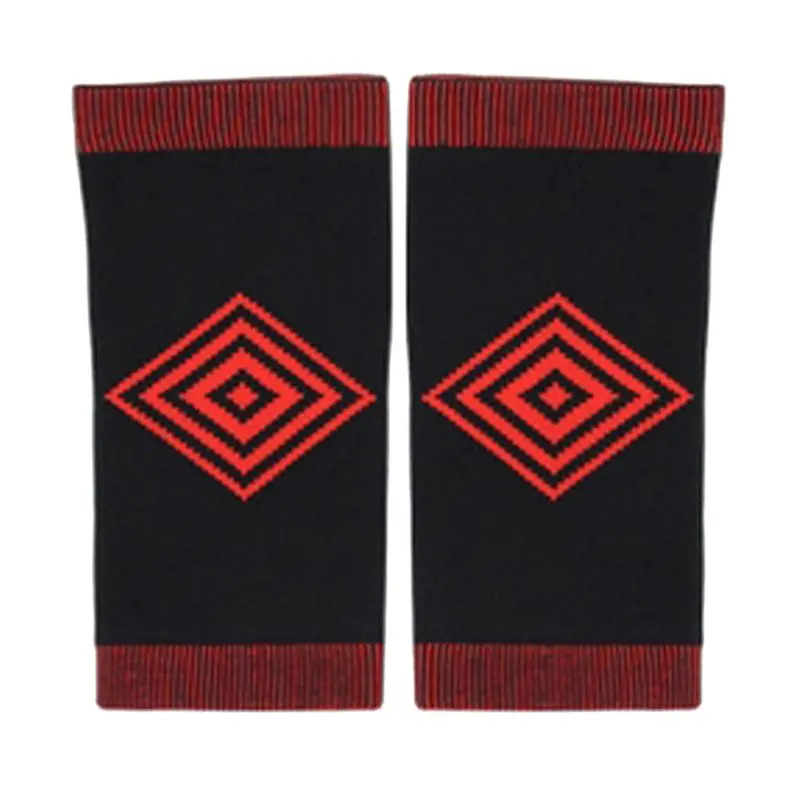 Black with cashmere 1 пара теплых налокотников протектор тренажерный зал Спорт рука Guard Brace Поддержка рукав спортивное снаряжение - Цвет: Black with cashmere