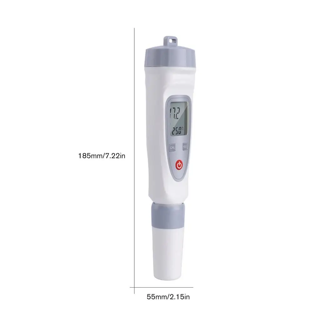 Portable Dissolved Oxygen Meter Tester Pen Digital Water Quality Purity Monitor Filter Measuring with Backlight