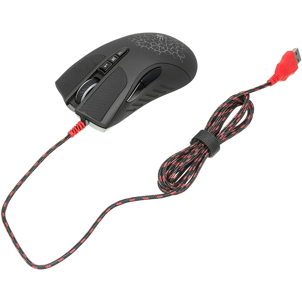 Мышь A4 Bloody A9081 черный оптическая(4000dpi) USB2.0 игровая(8but