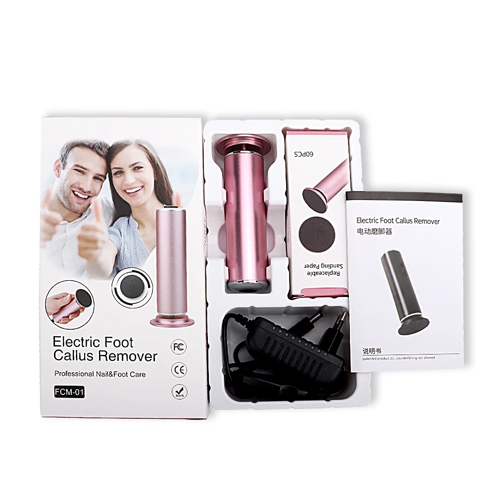 Electric Foot Grinder Heel File Grinding Exfoliator Pedicure Machine Dead Skin Callus Remover Feet Care Tools | Красота и здоровье