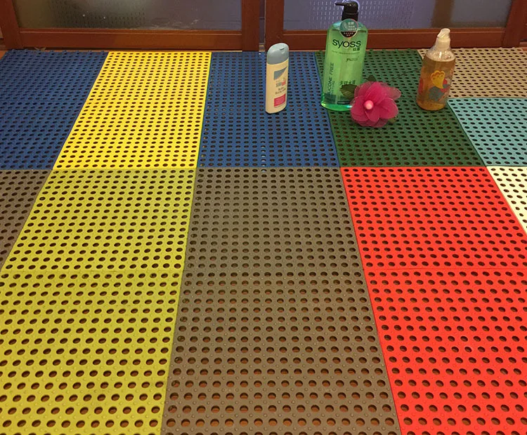 Семейный самодельный коврик для ванной комнаты для гостиной, противоскользящий водонепроницаемый коврик, полный десять штук