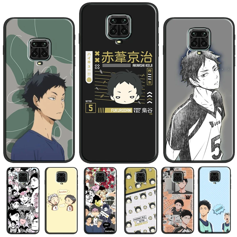 Чехол Akaashi Keiji Haikyuu для Xiaomi Redmi Note 8 9 Pro 9S 8T 9C 9A 9T чехол 10 | Мобильные телефоны и