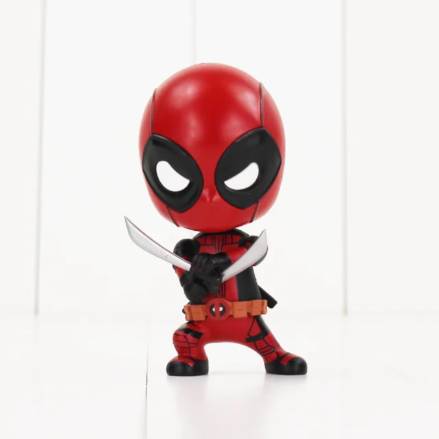 12cm Deadpool Action-figur Blase Kopf Puppen Die Avengers Super Heros Auto  Dekoration PVC Modell Puppe Geschenke Geburtstag Geschenk spielzeug -  AliExpress