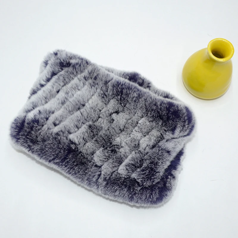 

Fur Headband New Winter Women Rabbit Fur Neck Muffler Scarf Super Elasticity, Multiple Wearing Methods.