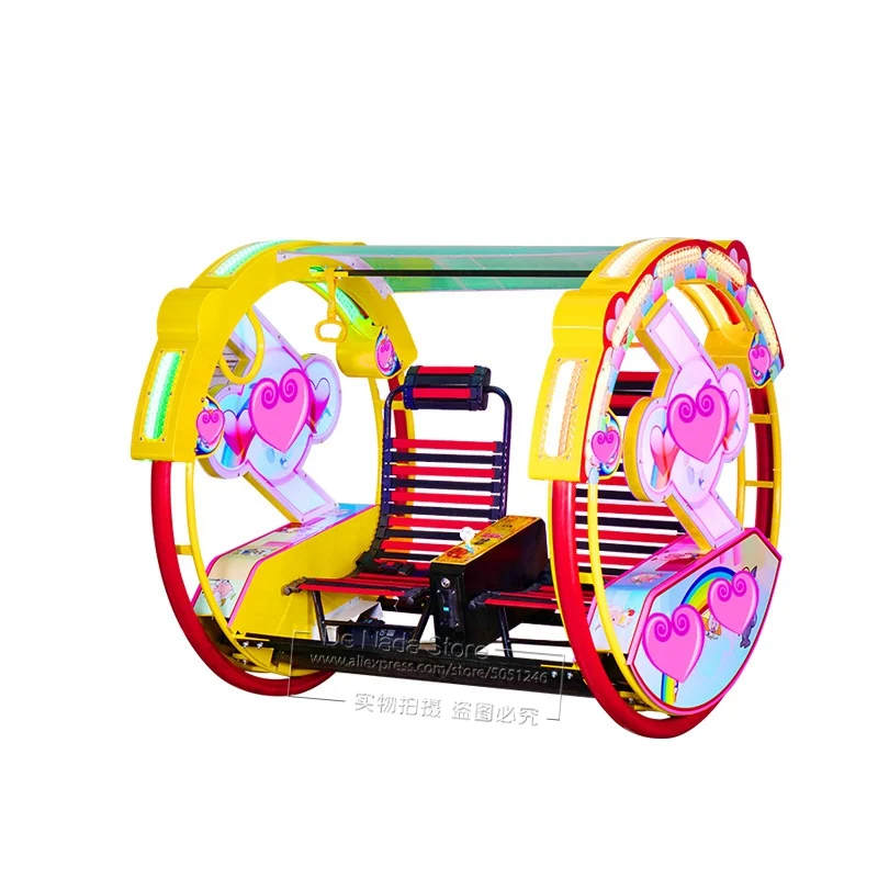 Shopping Malls Rotating Happy Le Bar Car Outdoor Playground Amusement Park Adult Children Coin Operated Arcade Game Machine