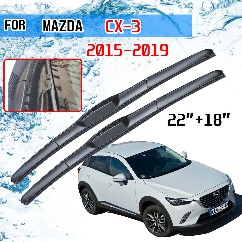Для Mazda CX-3 2015 2016 2017 2018 2019 CX3 CX 3 DK Аксессуары лобовое стекло автомобиля