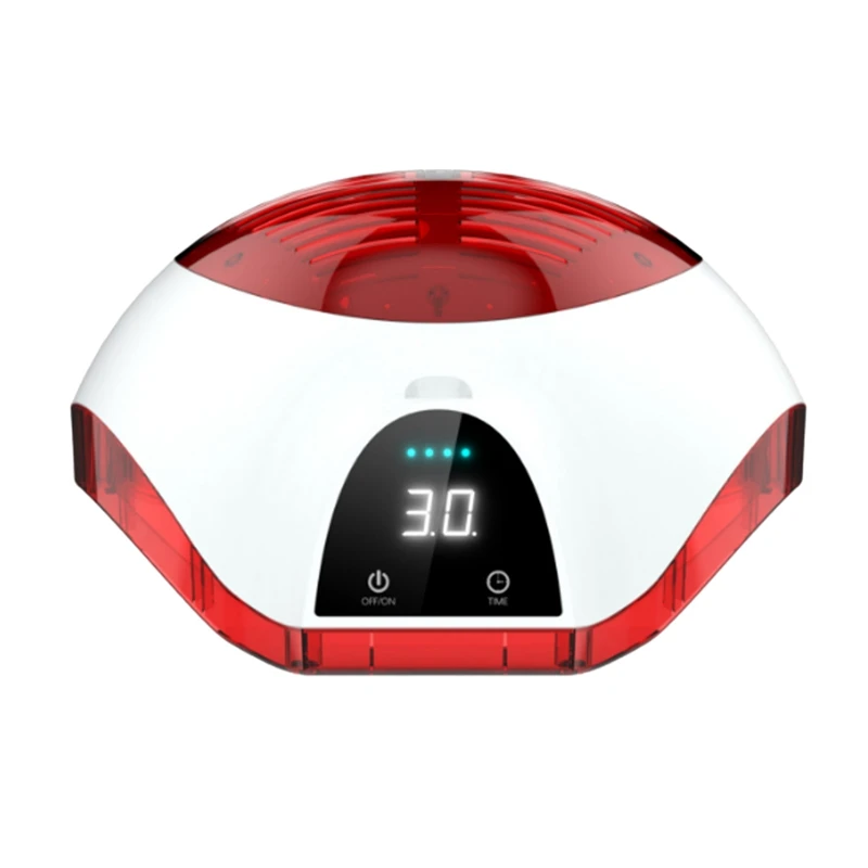 

LCD Monitor Hair Regeneration Light Amplification By Stimulated Emission Of Radiation Helmet Head Massage Treatment Rapid Growth