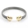 Vintage Stainless Steel Heart Cuff Bracelets Bangles Mesh Bracelets Bangles For Men Women Fashion Jewelry 1