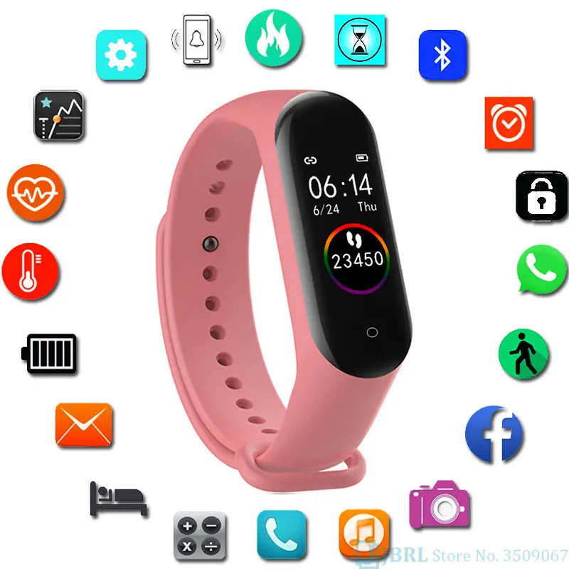 Fashion Smart Watch Women Men Fitness Tracker Smartwatch New Bluetooth