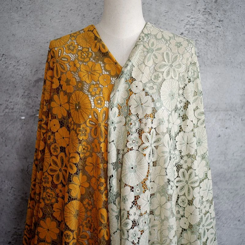 

LASUI 3 метра C0325 Фата для свадебного платья «сделай сам», украшение для свадебного платья, высококачественное двухцветное кружево, французская кружевная ткань