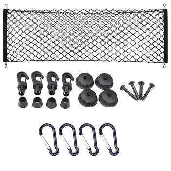

the Trunk Storage Organizing Net is Suitable for the Car and the Installation Point of the Car Trunk Net Bag Set
