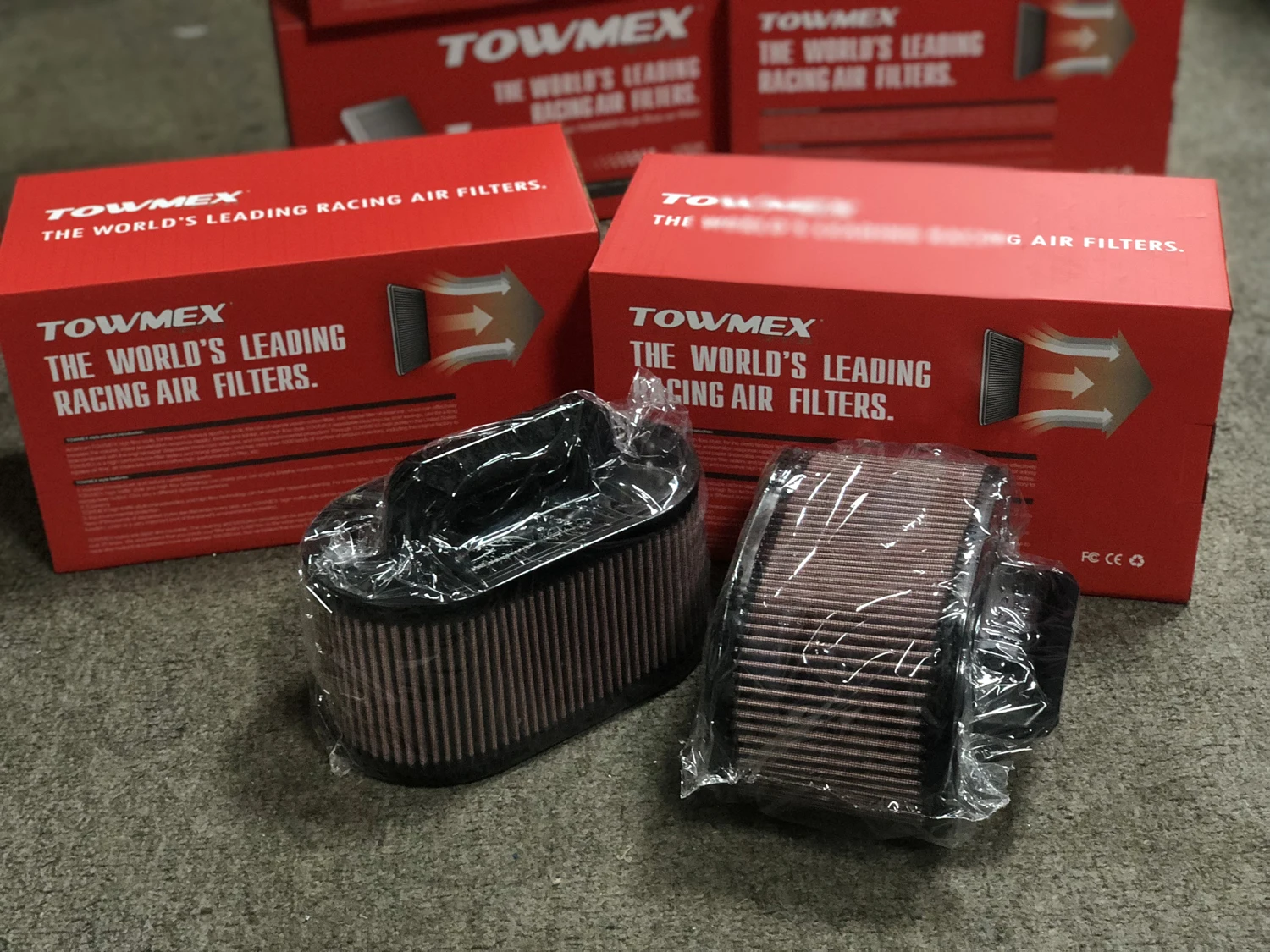 

TOWMEX KN Applicable toMaserati Geberit Quattroporte 3.0T SUV Air Filter Clean Intake High Flow Short RAM/COLD Round Con
