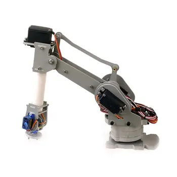 

Fully Assembled 6-Axis Servo Control Palletizing Robot Arm Model for Arduino