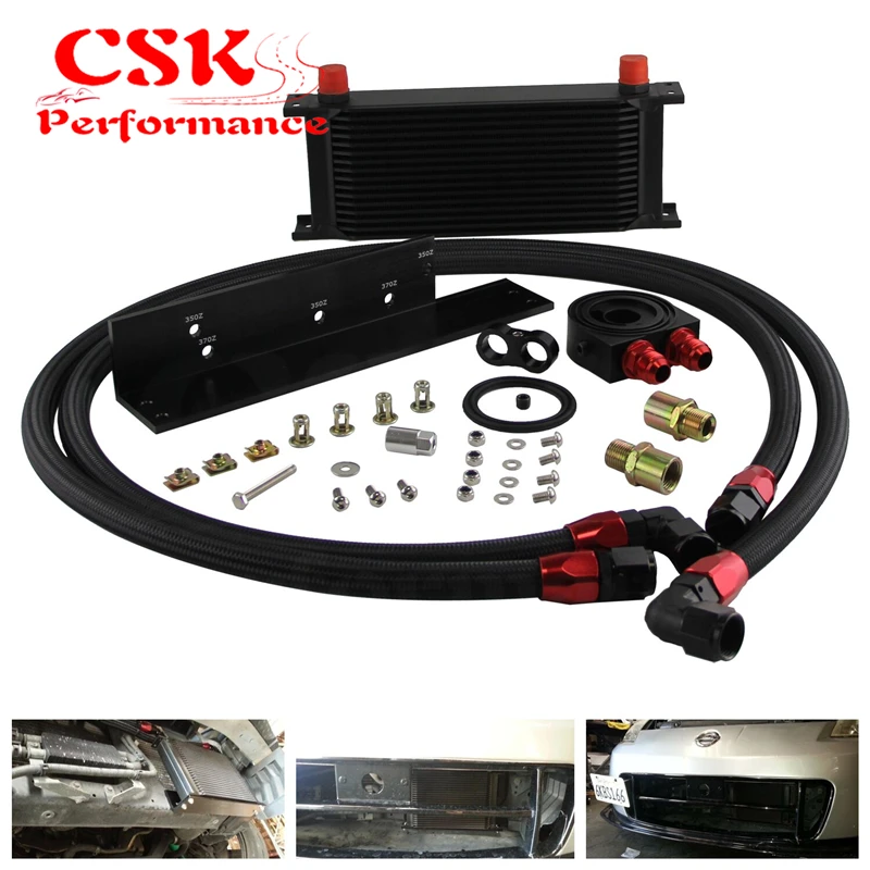 16 ряд болт на маслоохладитель комплект Подходит для Nissan Fairlady 03-08 350Z VQ35 / 2009-2014 370Z VQ37