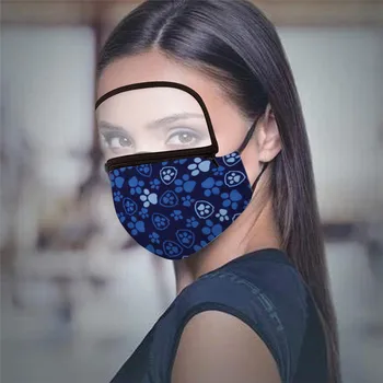 

Mouth Caps Adult Zip Washable Reusable Face ma$k And Detachable Eye Shield 3PCS For Head Eye Faces Protection