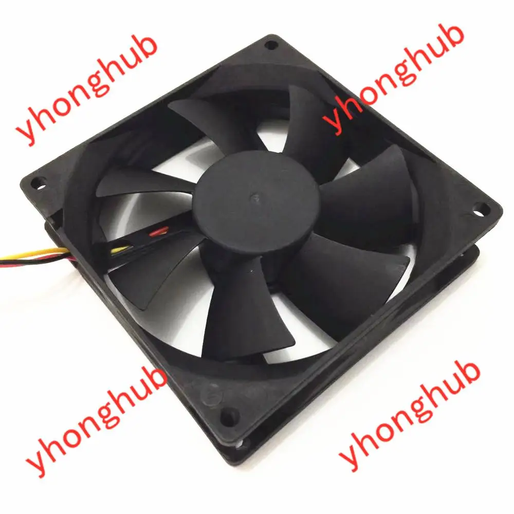 Jamicon Jf0925h1um-r dc 12v 0.42a 90x90x25 mm Ventilador Quadrado do Servidor de Fios - Imagem 4