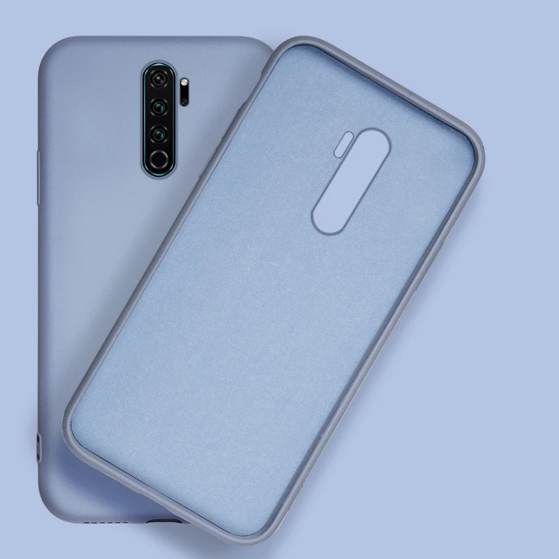 Чехол для Xiaomi Redmi Note 8 Pro мягкий чехол из жидкого силикона и ТПУ Note8 2019