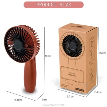 

Mini Portable USB Charging Fan Rotating Handheld Desktop Cooling Fan Cooler Mobile Phone Holder Supplies N06 20 Dropshipping