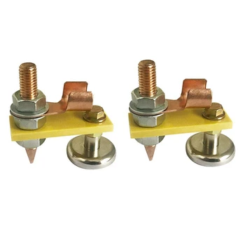 

2Pcs Car Degreaser Accessories, Ground Points, Car Dent Repair Spare Parts, Stud Welding Machine, Grounding Connector, Car Body