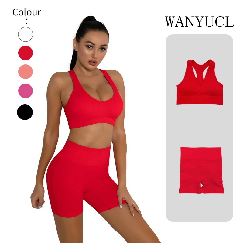 Workout Clothes Women Set Clothes Fitness Set Two Piece Workout
