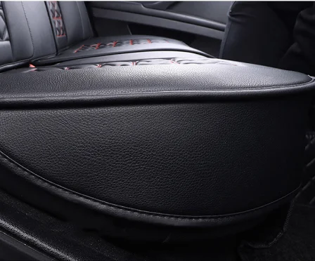 Fully enclosed leather car seat cover for Mitsubishi Pajero 4 2 Sport Outlander XL ASX Accessories Spray Gun Cover Pad