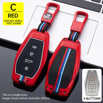 Cover per chiave/telecomando per Geely Coolray X6 Emgrand Global Hawk GX7 accessori remoti portachiavi auto-Styling - Portachiavi per auto portachiavi custodia Shell Set per Geely Coolray X6 Emgrand Global Hawk GX7