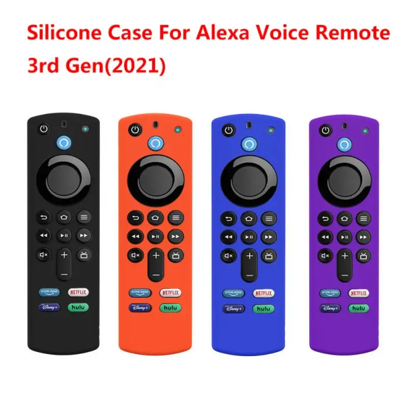 Remote Control Case Protective Cover Case For Fire TV Stick 4K 3rd Controller For Alexa Voice Fire TV Stick 2021 Remote Control