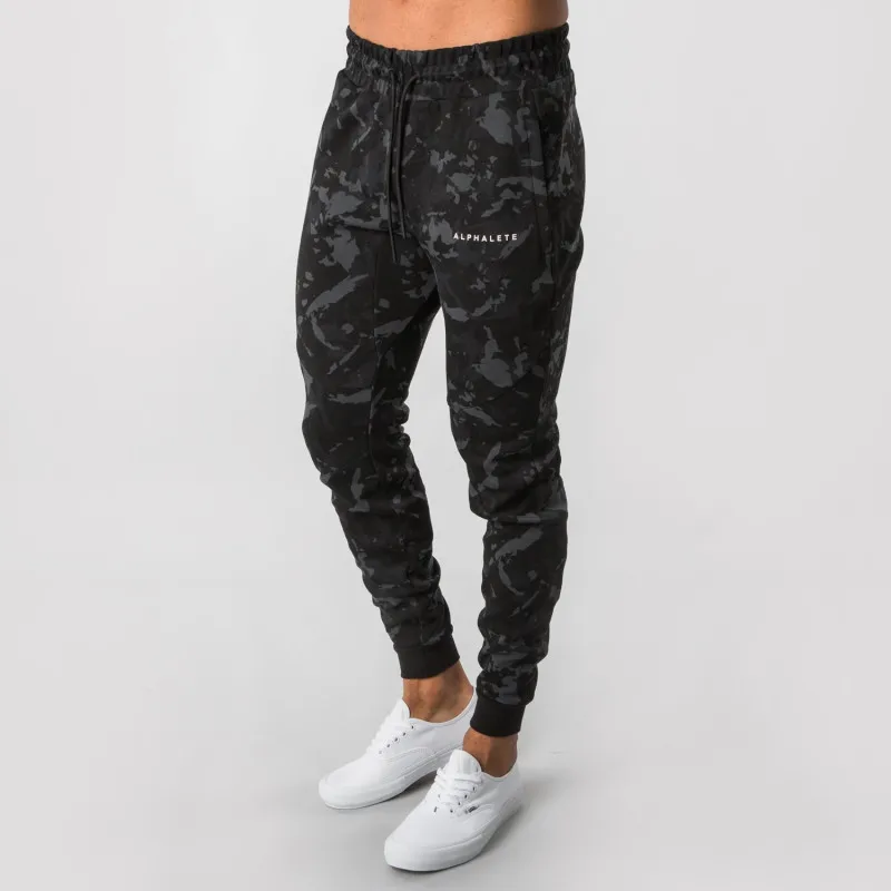 

2019 Jogging Pants Mens Running Pants Camouflage Sweatpants Gym Workout Slim Fit Pants Trousers Men Jogger Skinny Pencil Pants