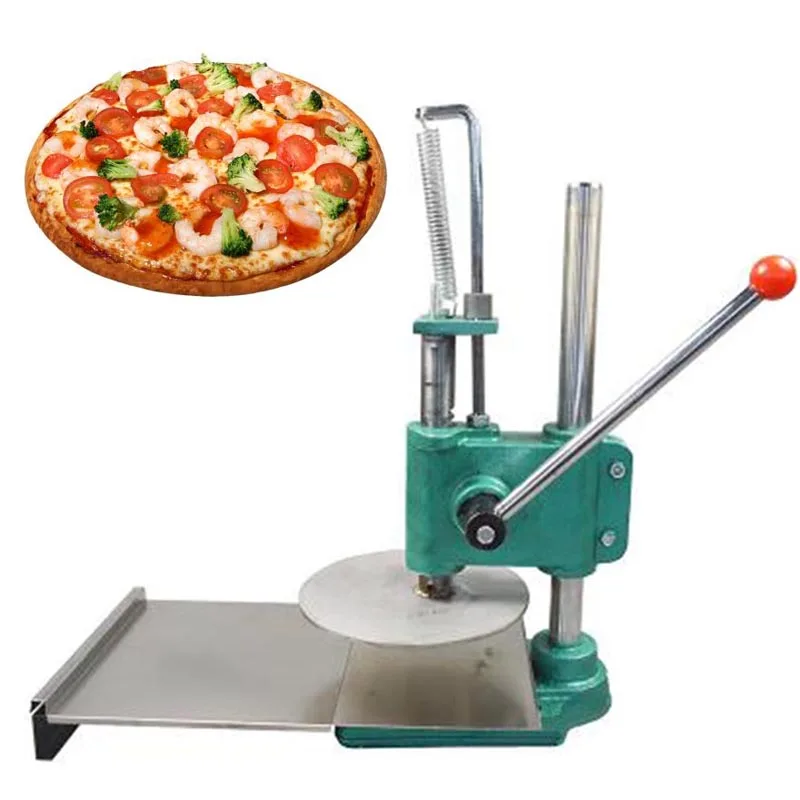 A massa manual da pizza que forma a massa do diâmetro da máquina 18