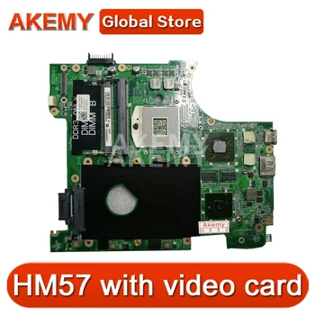 

Akemy N4010 Mianboard For DELL Inspiron 14R N4010 CN-0951K7 0951K7 motherboard DAUM8CMB8C0 CN-0M2TVP 0M2TVP HM57 with video card