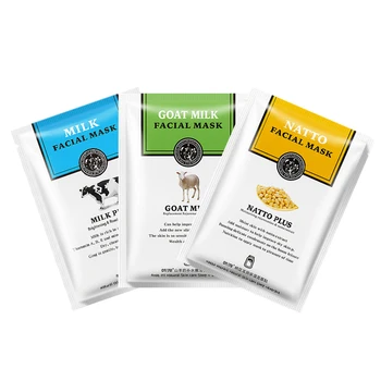 

Goat Milk Natto Moisturizing Hydration Mask Hydrating Rejuvenation Mask Milk Moisturizing Elastic Slip Mask