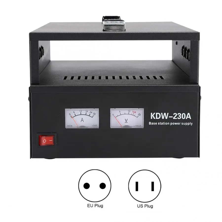 Электрический тестер KDW-230A обтекаемый полностью запечатанный автомобильный радиоисточник питания для Motorola GM950/GM3188/GM3688