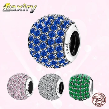 

2020 New Style 925 Sterling Silver Fit Charms Silver 925 Original Bracelets Charm Beads DIY Jewelry Making For Women