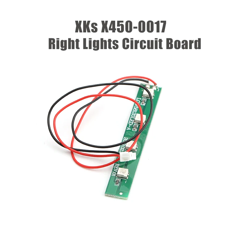 WLtoys XKS X450 RC планер Запчасти для самолетов 0017 прямо светильник монтажная плата 0018