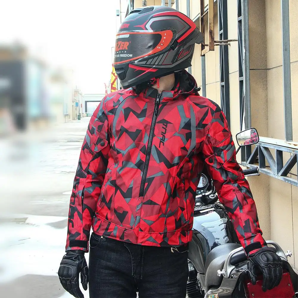 jaqueta protetora para motociclista