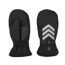 Теплые перчатки с зарядкой, мужские зимние литиевые батареи, три скорости, контроль температуры, дутые, даже пальчиковые теплые перчатки, электрические