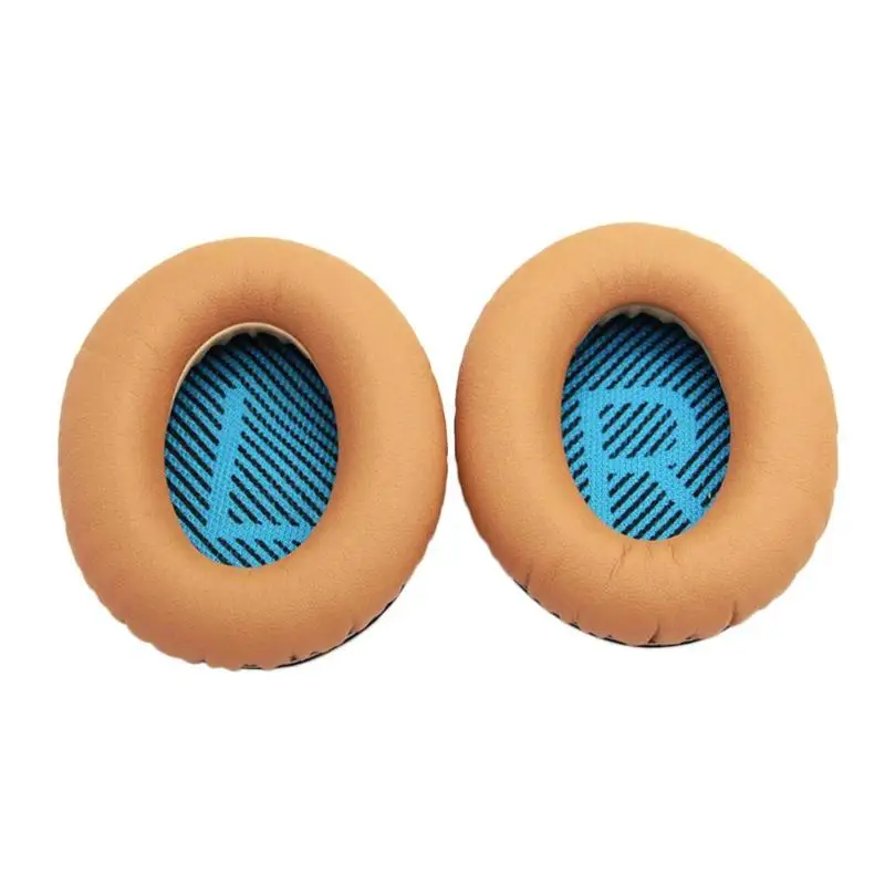 

2Pcs Protein Leather Replacement Earpads Cusion for Bose QC2 QC15 AE2 AE2I QC25 Headsets Newest Ear Pads Cover for Bose Earpads