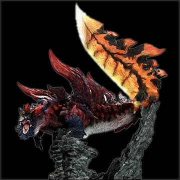 Японская игра Monster Hunter World ледяной Рисунок ПВХ модели горячий Дракон фигурка украшение игрушка Монстры Модель Коллекция - Цвет: Djinmieren