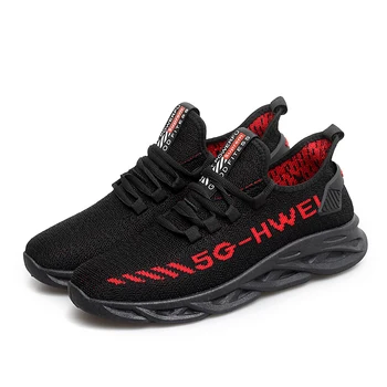 

2020 New Shoes Men's Running Shoes Student Casual Trend Wear Sports Shoes Breathable Mesh Men's Running Shoes Sneakers Men