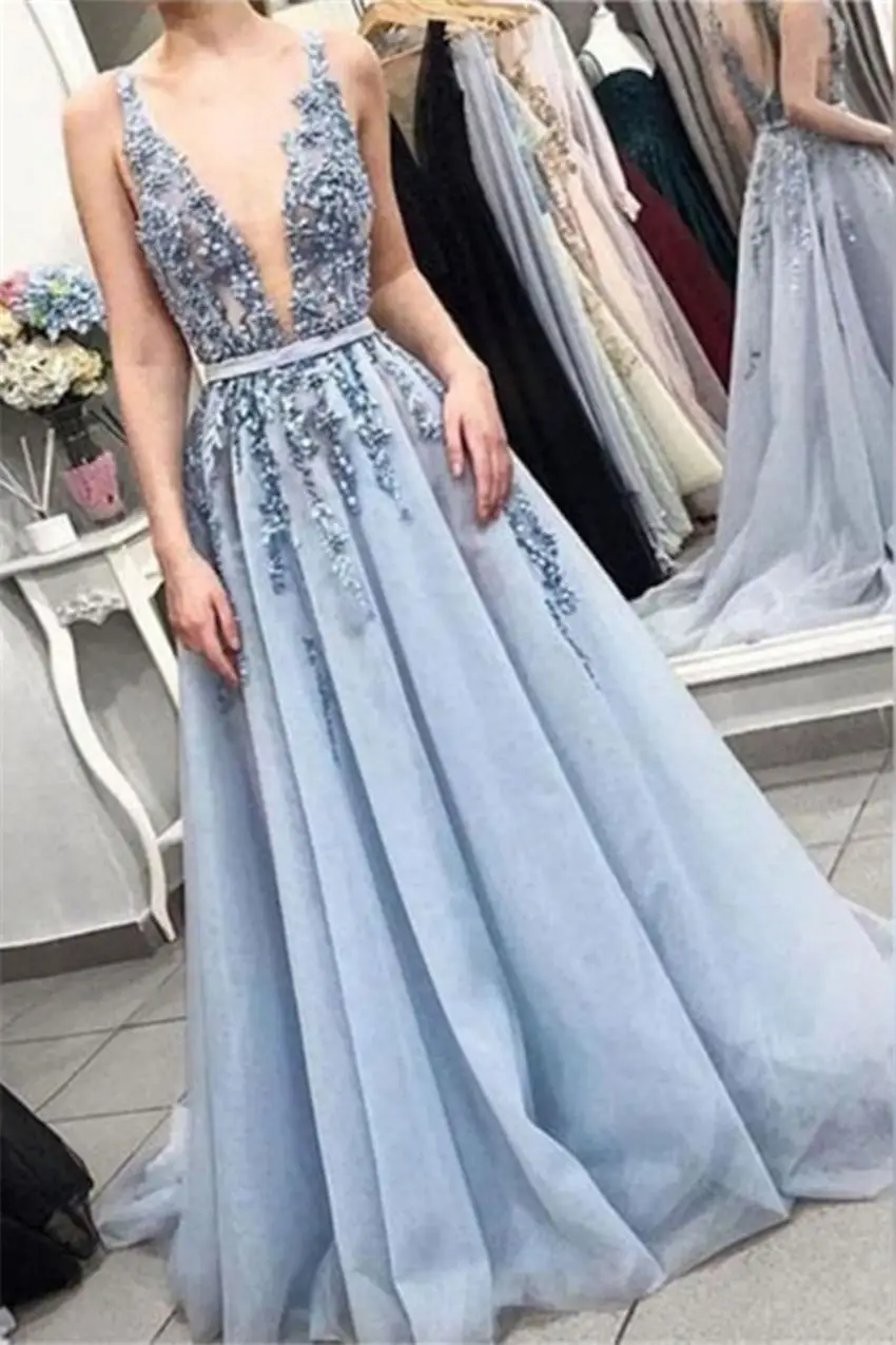 Сексуальные кружевные Выпускные платья с аппликацией vestidos largos de fiesta Вечерние платья vestido formatura вечерние платья для выпускного вечера