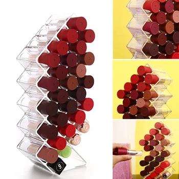 

Hot 28 Grids Acrylic Makeup Organizer Storage Box Cosmetic Lipstick Box Case Holder t6