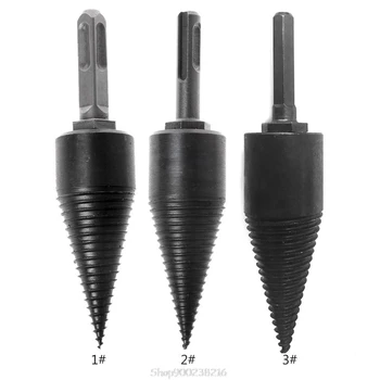 

Firewood Machine Drill Wood Cone Reamer Punch Driver Drill Bit Split Drilling Tools 130x32mm Aug18 20 Dropship