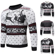 ^#Cheap Men Elk Christmas Pullovers Casual Men Autumn Winter Wool Sweaters O-neck Long Sleeve Knitted Sweaters Warm Wool Coats Knitwears ^#Cheap Men Elk Christmas Pullovers Casual Men Autumn Winter Wool Sweaters O-neck Long Sleeve Knitted Sweaters Warm Wool Coats Knitwears